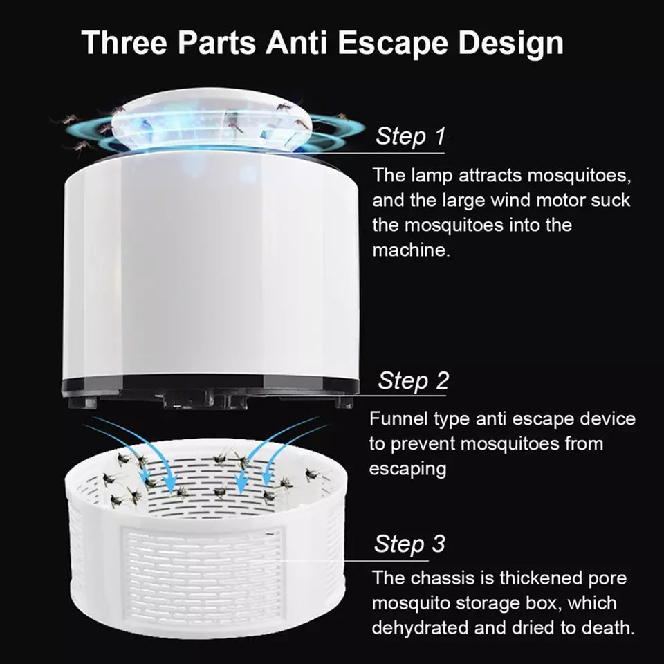 Mosquito Trap With Killer Lamp | Eco Friendly Chemical Free USB
