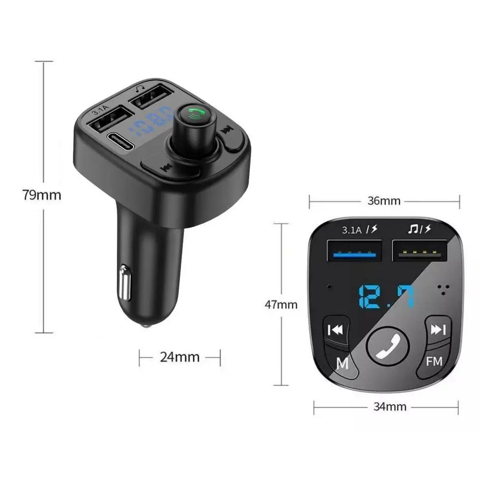 C1 Car MP3 Player | Car Wireless FM Transmitter
