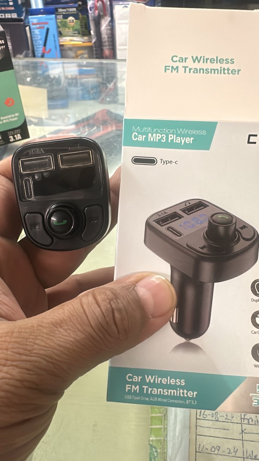 C1 Car MP3 Player | Car Wireless FM Transmitter