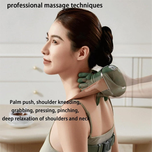 Electric Neck & Shoulder Massager – Smart Deep Kneading Heat Therapy Back Pain Relief | Buy Online Pakistan