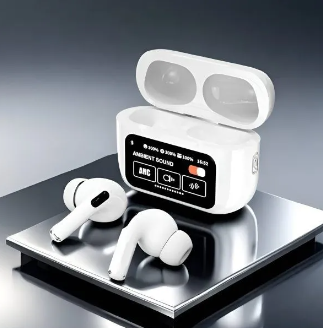 A9 Pro 2 Earbuds with LCD Tablet Airpods pro 2 with LCD touchscreen