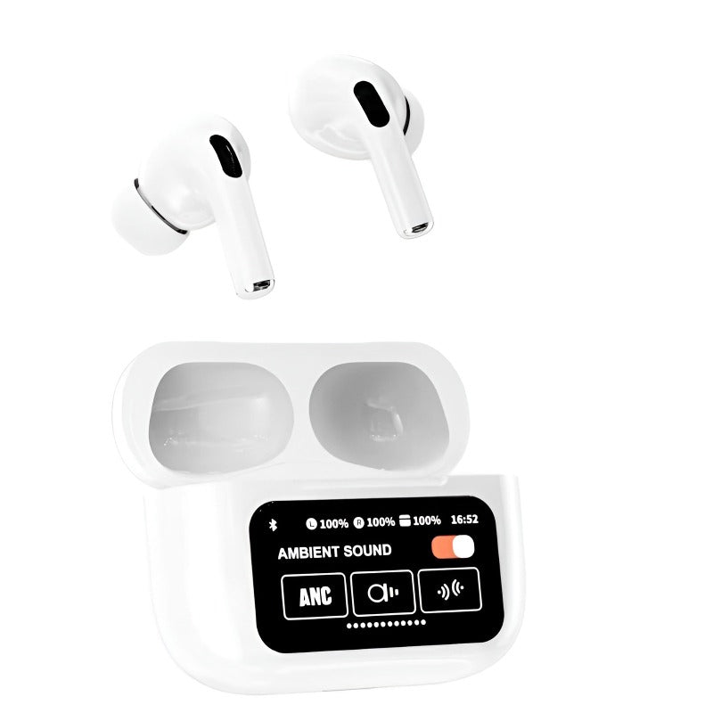 A9 Pro 2 Earbuds with LCD Tablet Airpods pro 2 with LCD touchscreen