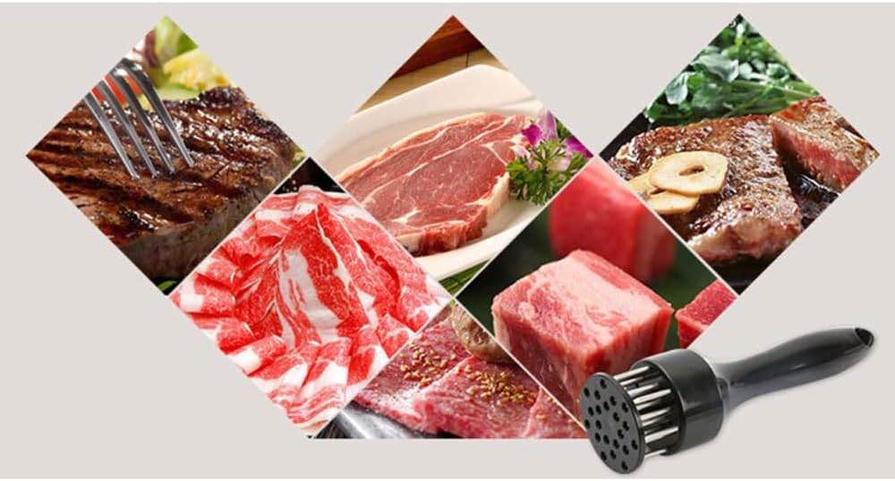 Meat Tenderizer Loose Meat Stainless Steel Needle Eco-Friendly