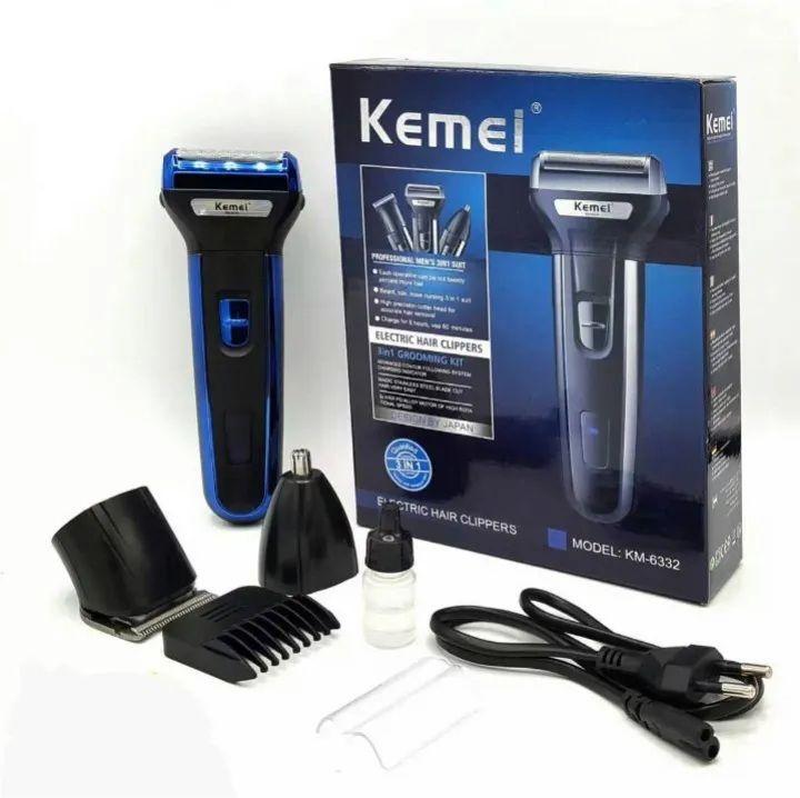 Kemei KM-3660 Hair Trimmer - Rechargeable Beard and HAir Trimmer for Men